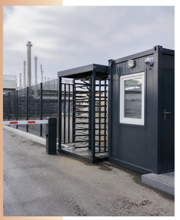 Производство и аренда КПП с турникетом под ключ в Россоши